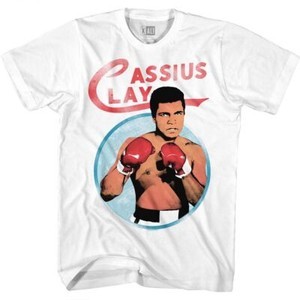 Muhammad Ali - Cassius - Tay Ngắn - Người Lớn - Áo Thun