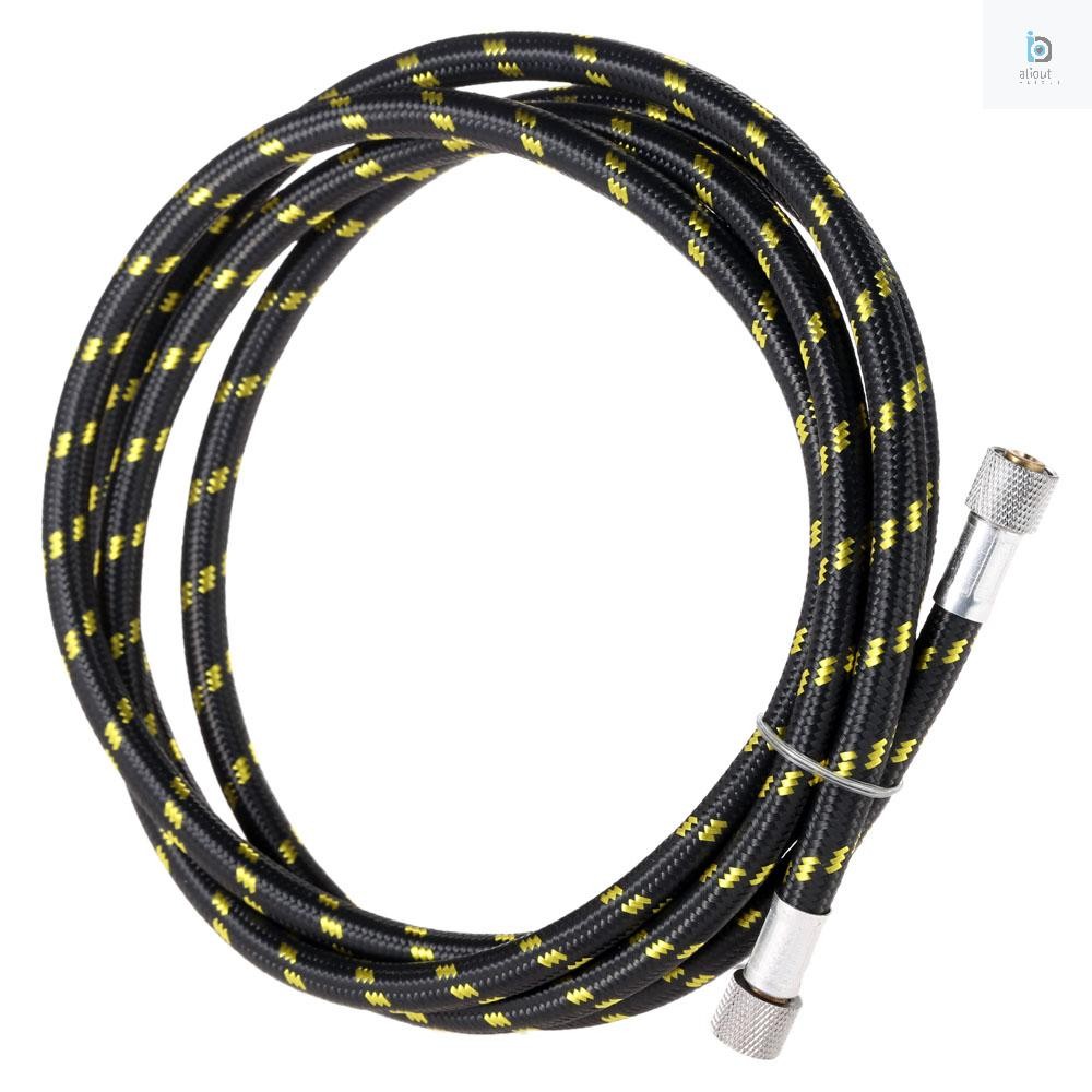 [aliout] Ống chải gió bện Nylon chuyên nghiệp có kích thước 1 / 8 "* 1,8m (5,9ft) tiêu chuẩn Lắp trê