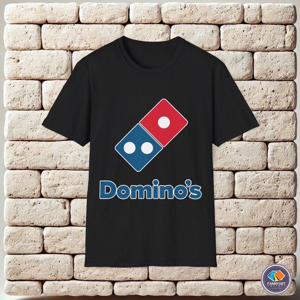 Domino 'S Pizza Nhà Hàng Logo Áo Dạo Phố Áo Thun Unisex