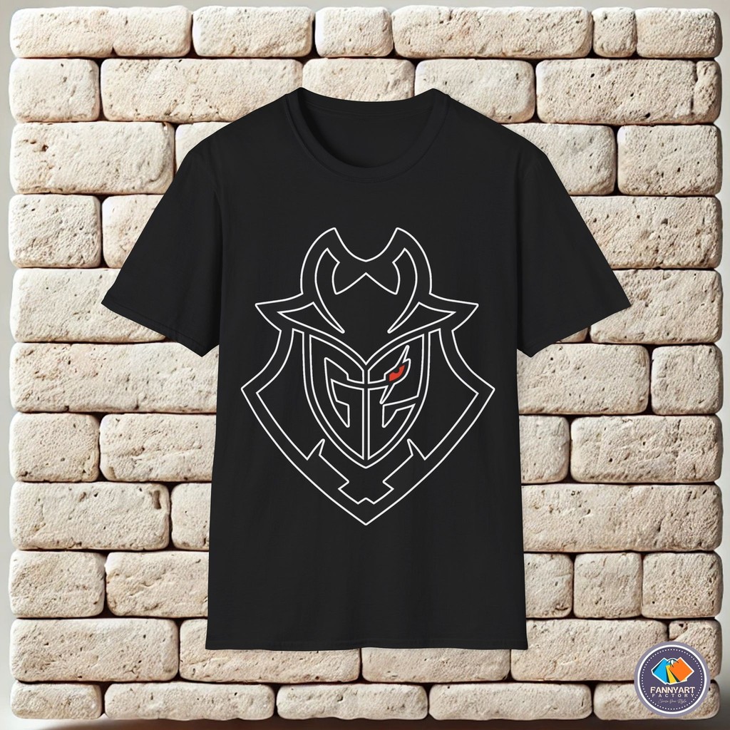 Bán chạy Phim Cổ Tròn Âm Nhạc Ngộ nghĩnh Quà Tặng G2 Esports Esports Đội Thể Thao Logo Áo Thun Unise