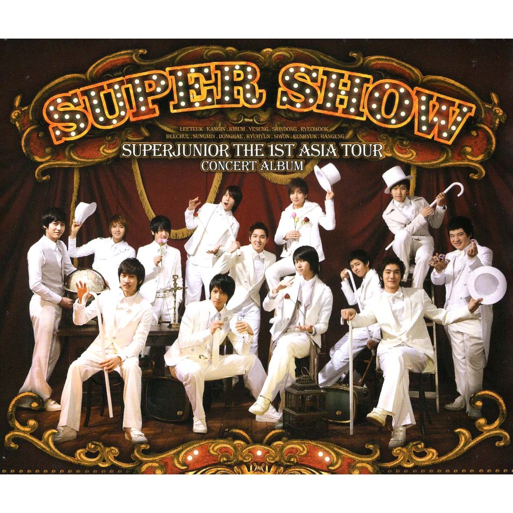 Super Junior - Super Show 1: 1st Asia Tour Concert (2CD)