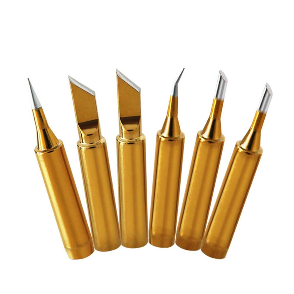 【Ready stock】 1 Đầu sắt hàn đồng 900M-T Đầu hàn không chì vàng Loại I