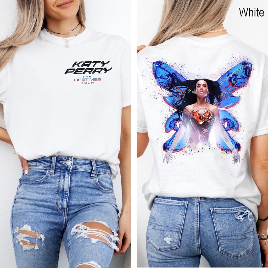 Bánh quế cho bạn bè Katy Perry Áo sơ mi lưu diễn trọn đời, Katy Perry Tee, Katy Perry Merch