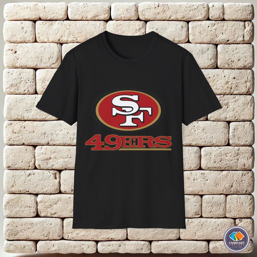 Bông Tai Kẹp Ngộ nghĩnh San Francisco 49Ers Câu Lạc Bộ Bóng Đá Logo Áo Thun Unisex
