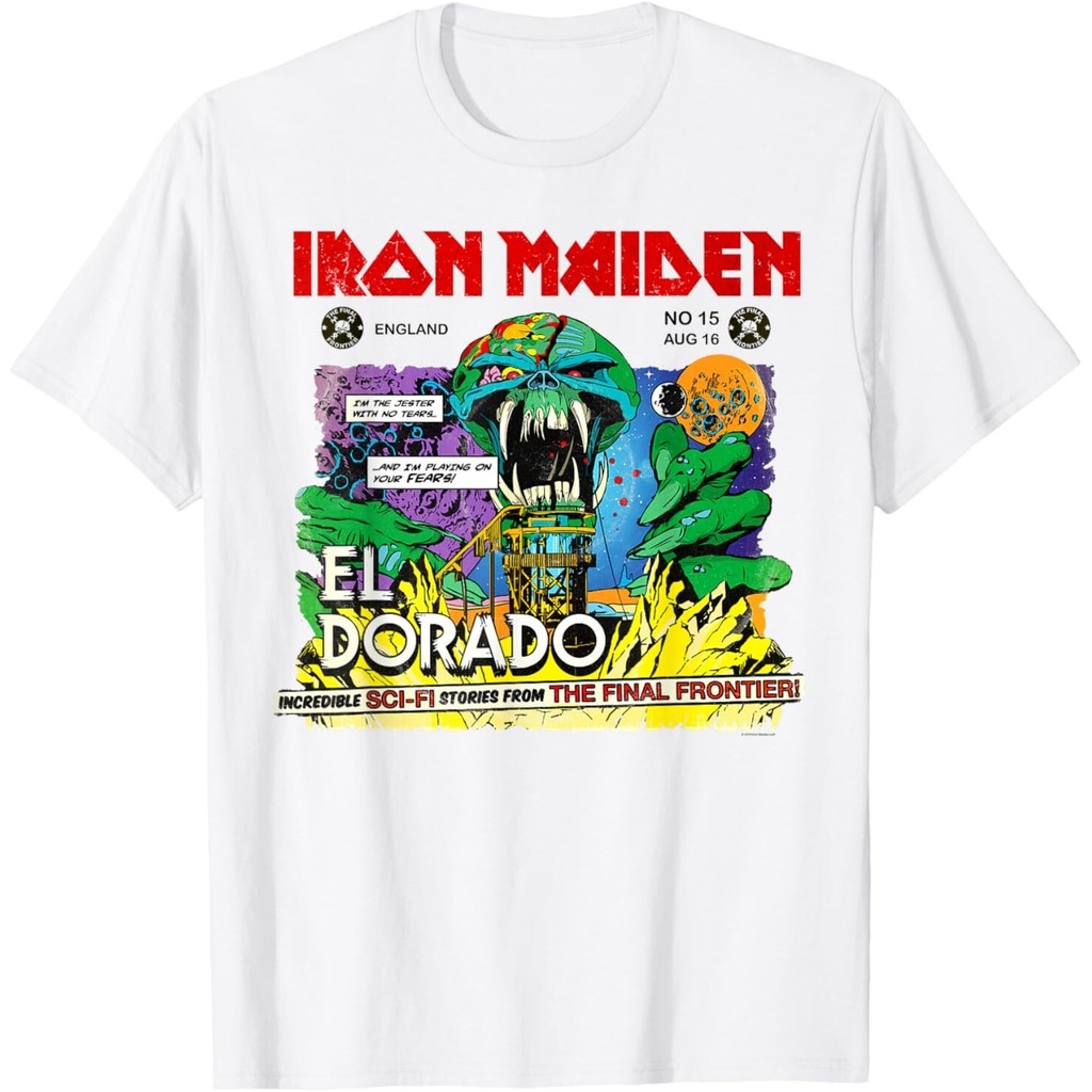 Iron Maiden - Áo thun El Dorado
