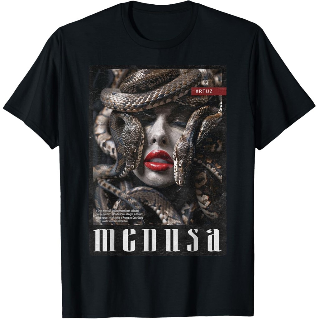 Gorgon Medusa Nữ thần Rắn Thần thoại Hy Lạp Áo thun Medusa
