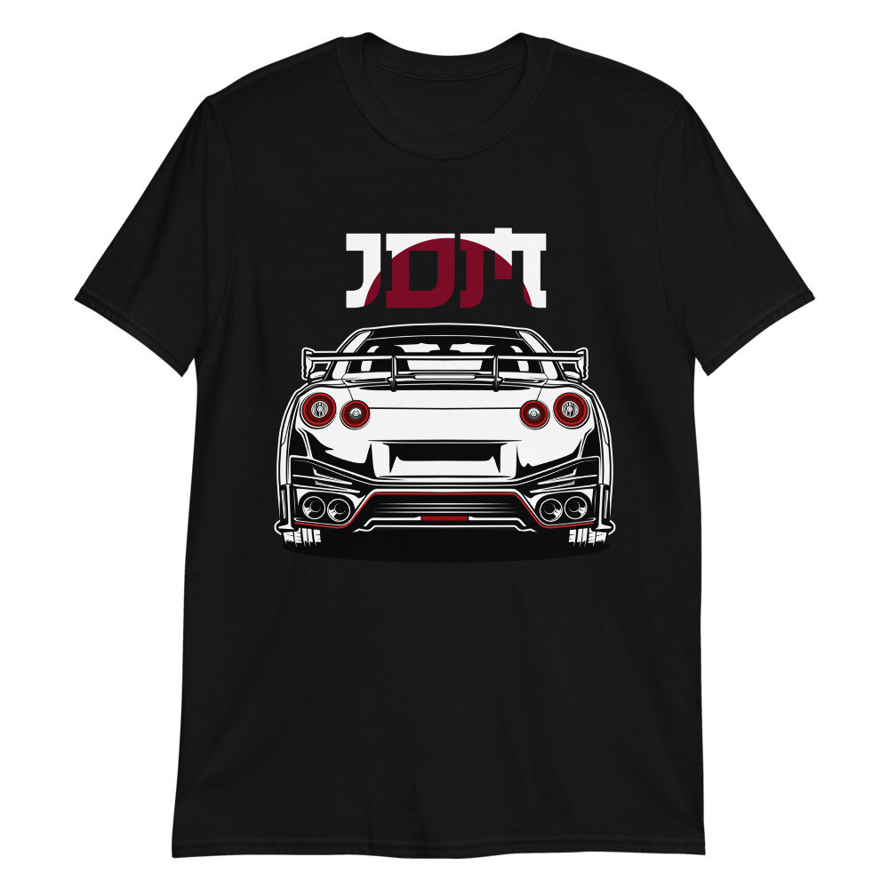 R35 Skyline Gtr Đèn Hậu Sau Jdm Áo Thun Unisex Tay Ngắn