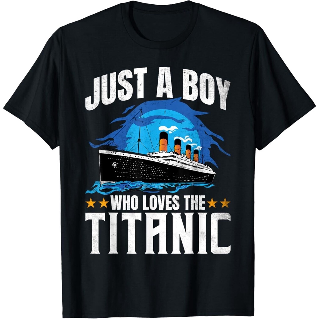Ai Just Love The Rms Titanic Tee Áo Thun Unisex