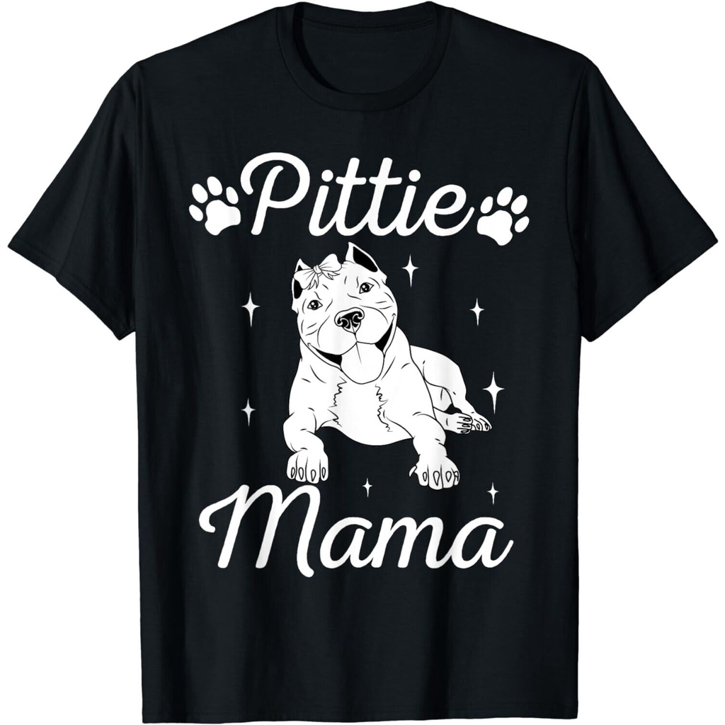Pitbull Mama Pit Bull Terrier Người yêu Chó Chủ sở hữu Pibble Mommy Unisex Áo thun