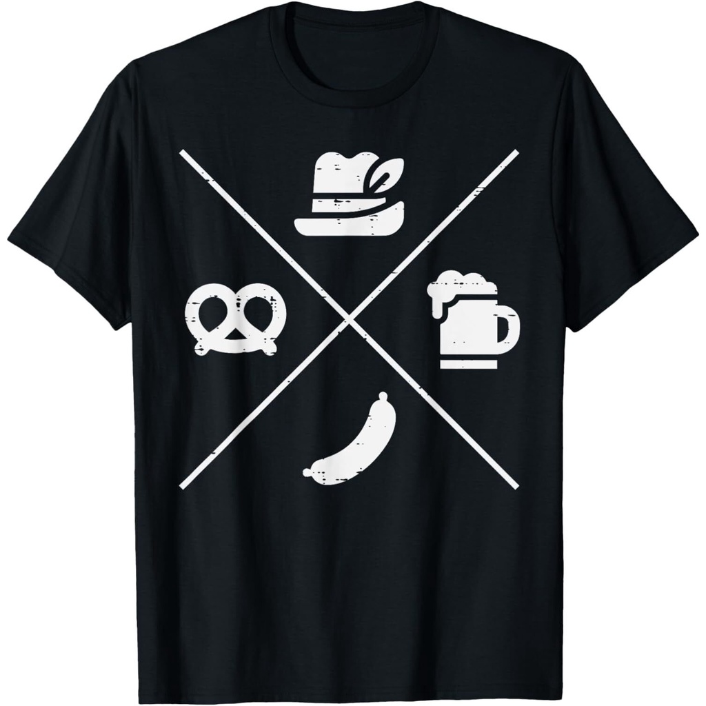 Áo nam Oktoberfest Mũ Bavaria Pretzel Bratwurst