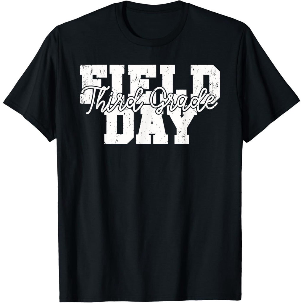 Retro Funny Field Day 2025 Áo thun giáo viên lớp ba
