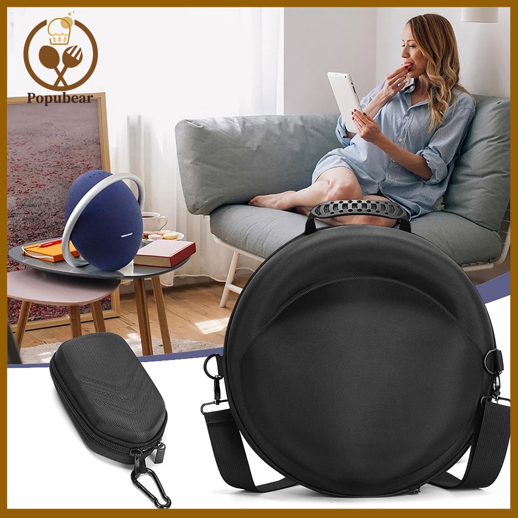 Túi Bảo Quản Loa Popubear Cho Harman Kardon Onyx Studio 8 Chống Thấm Nước Chống Sốc Dây Đeo Có Thể Đ