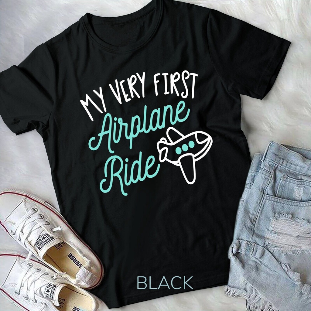 Máy bay đầu tiên Áo sơ mi máy bay đầu tiên của tôi đi xe Tee Áo thun Unisex