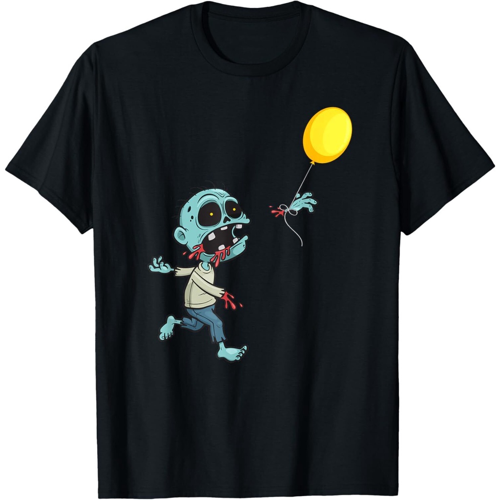 Bóng bay sinh nhật Zombie - Áo thun bé trai và zombie dễ thương ngộ nghĩnh