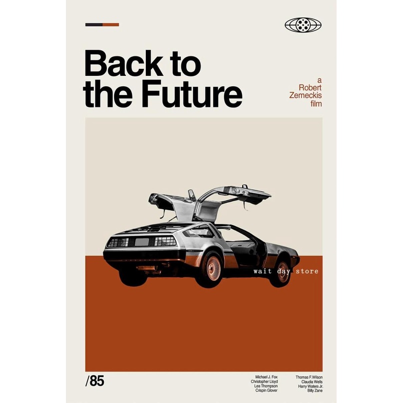 Poster Seni Kanvas TV & Filem Ikonik: Breaking Bad, Friends, Back To The Future, Pulp Fiction, The G