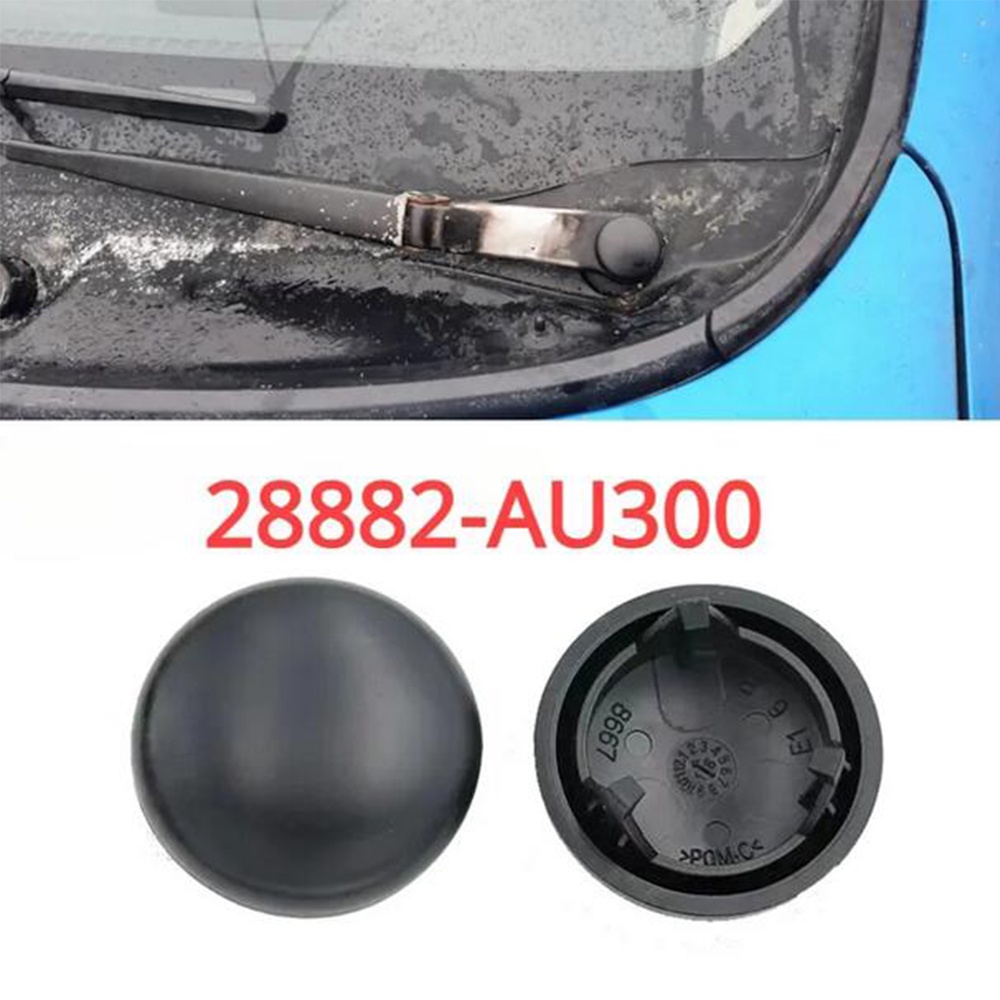 2 Chiếc 28882-AU300 Kính Chắn Gió Trước Khăn Lau Cánh Tay Đai Ốc Mũ Cho Xe Nissan Juke Qashqai J10