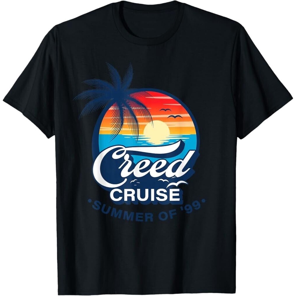 Creed 2024 Tour Mùa Hè 99 Tour Áo Sơ Mi Creed Band Áo Sơ Mi