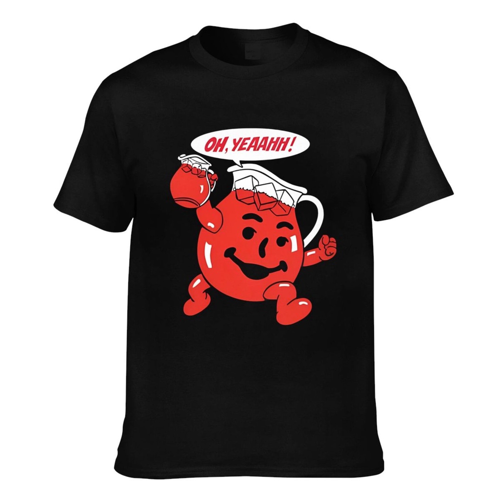 Mùa hè mát mẻ Kool Aid Man Logo Áo thun in hình tốt Man