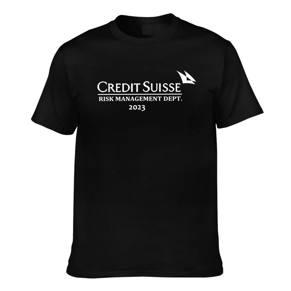 Bộ phận quản lý rủi ro Cotton cao cấp Credit Suisse Áo thun chất lượng tốt cho nam giới