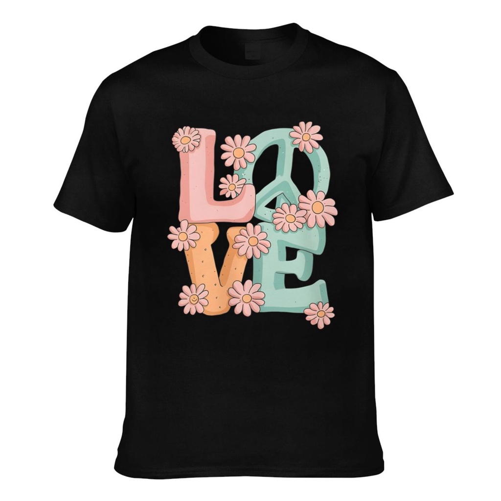 Áo thun cotton cổ điển style hippie dành cho nam