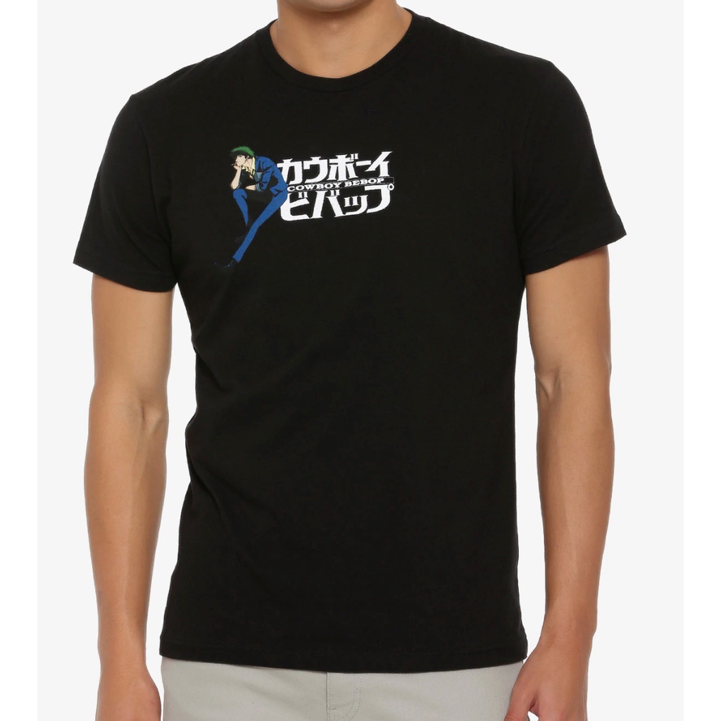 Phong Cách Retro thập niên 80 Đồ Họa Anime Cowboy Bebop See You Space Cowboy Áo Thun