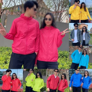 < COSYH > Áo khoác gió thời trang nam nữ dành cho áo khoác chống nắng siêu mỏng