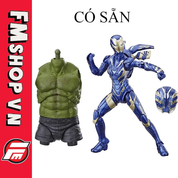 (New) Mô Hình Nhân Vật Marvel Legends Avengers Marvel'S Rescue