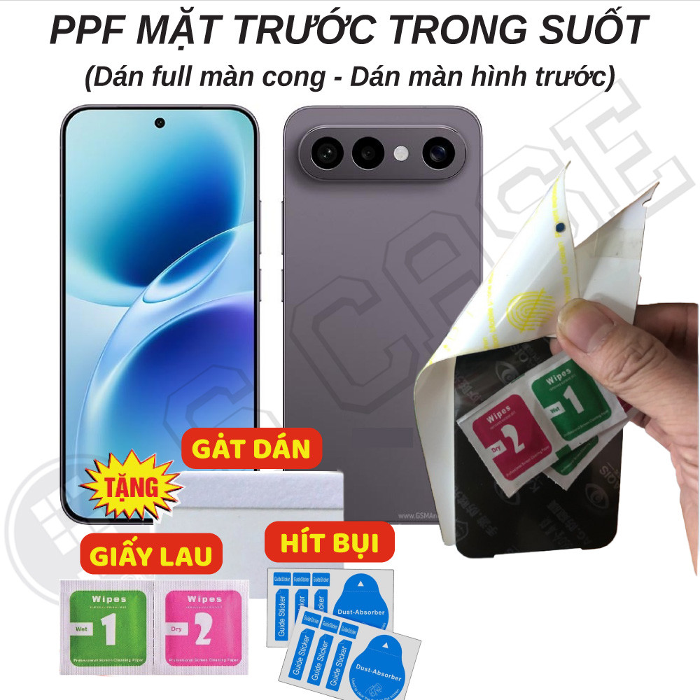 Dán PPF Full Màn Trong Suốt Cho Vivo S50 Pro Mini Vivo S50
