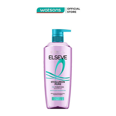 Dầu Gội L'oreal Elseve Hyaluron Pure 72H Purifying Shampoo 620ml