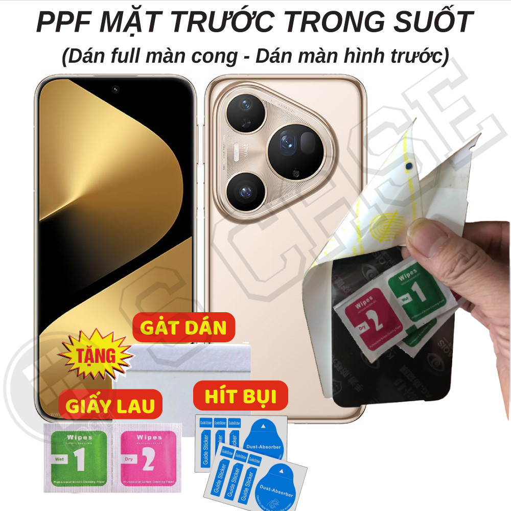 Dán PPF Full Màn Trong Suốt Huawei Pura 80 Ultra Pura 80 Pro+ Pura 80 Pro