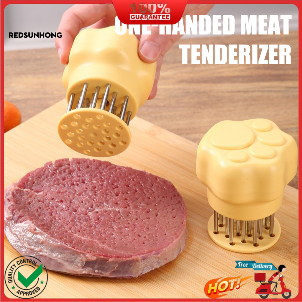 ☃Dụng cụ làm dịu thịt bằng thép không gỉ Cat Paw Heavy Duty Ultra Sharp Needle BBQ Chicken Steak Thị