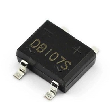 10 CHIẾC SMD DB107 DB107S 1A 1000V Cầu chỉnh lưu Diode một pha