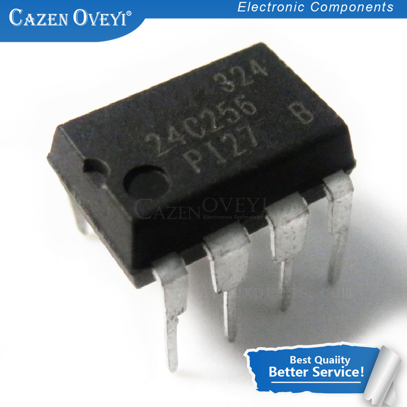 10 Cái / lốc AT24C256 10PU 2.7 AT24C256 24C256 DIP 8 DIP8 Mới Chính Hãng Còn Hàng