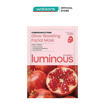 Mặt Nạ Colorkey Luminous Pomegranate PDRN Glow-Boosting Facial Mask 25ml