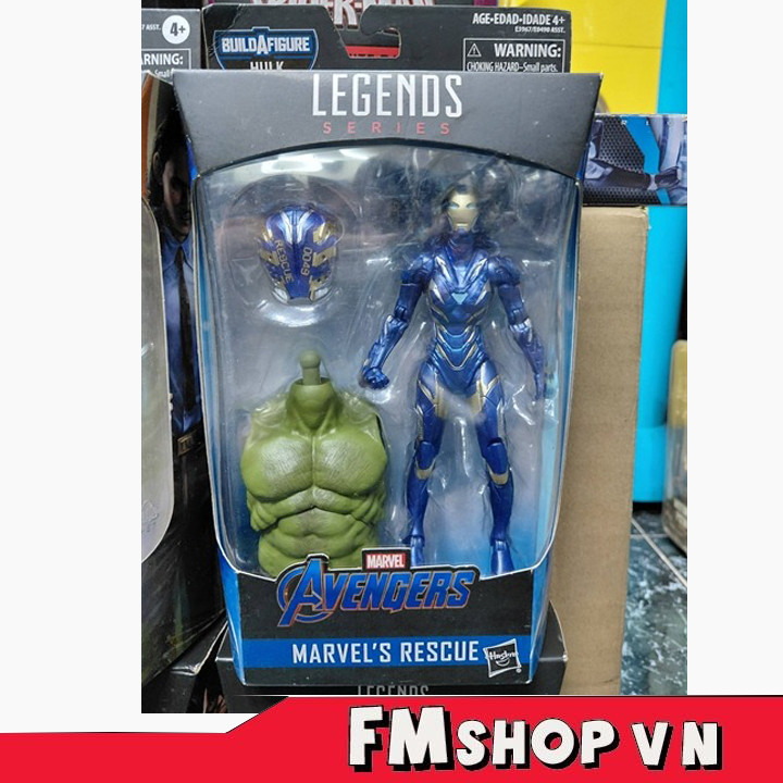(New) Mô Hình Nhân Vật Marvel Legends Avengers Marvel'S Rescue