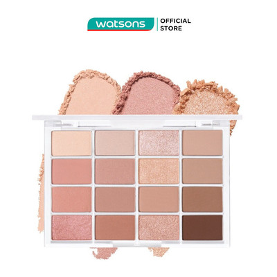 Bảng Phấn Mắt 16 ô Wakemake Soft Blurring Eye Palette 14g
