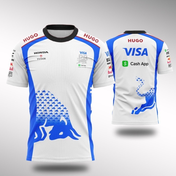 F1 Visa Cash App Red Bull Vcarb F1 Team Áo thun Jersey