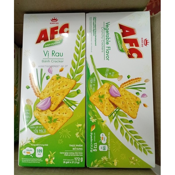 Bánh AFC vị rau cải