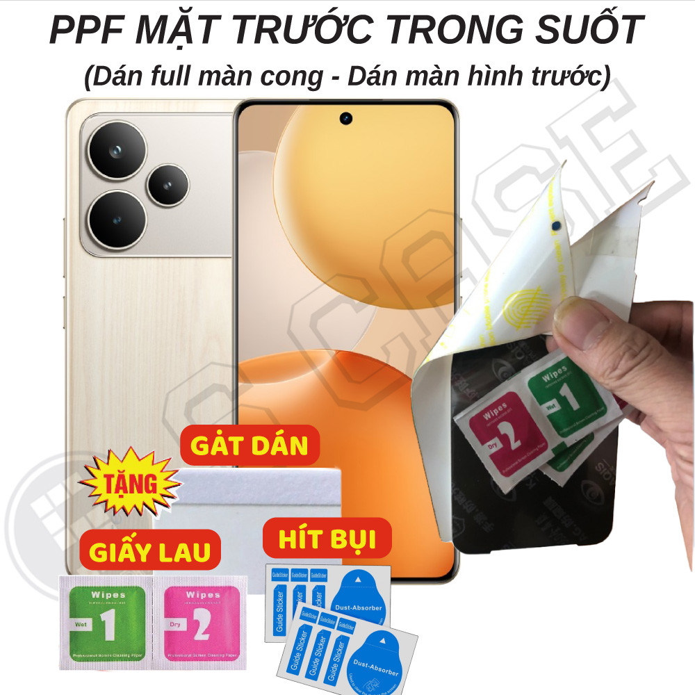 Dán PPF Full Màn Trong Suốt Cho Realme P4 Pro Realme P4x P4