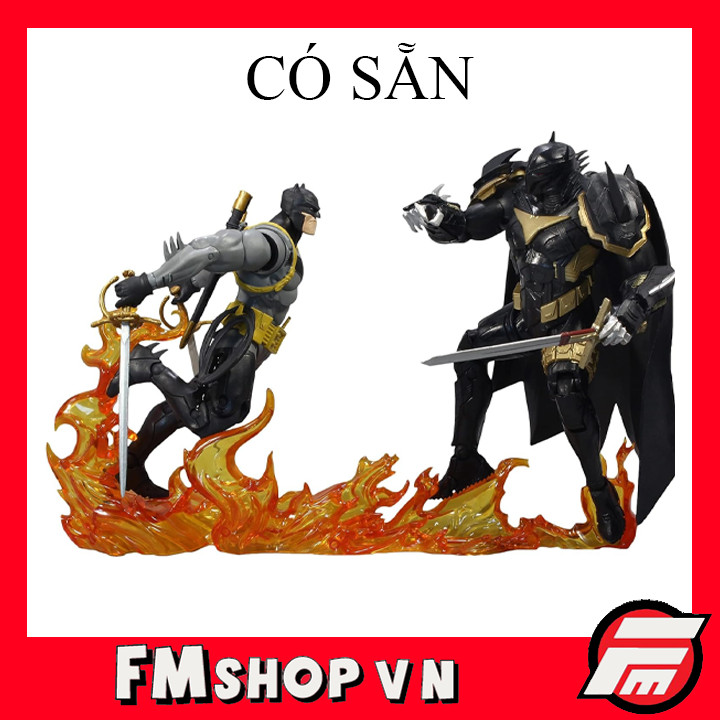 (New) Mô Hình Nhân Vật Mcfarlane Batman Vs Azreal Batman Armor