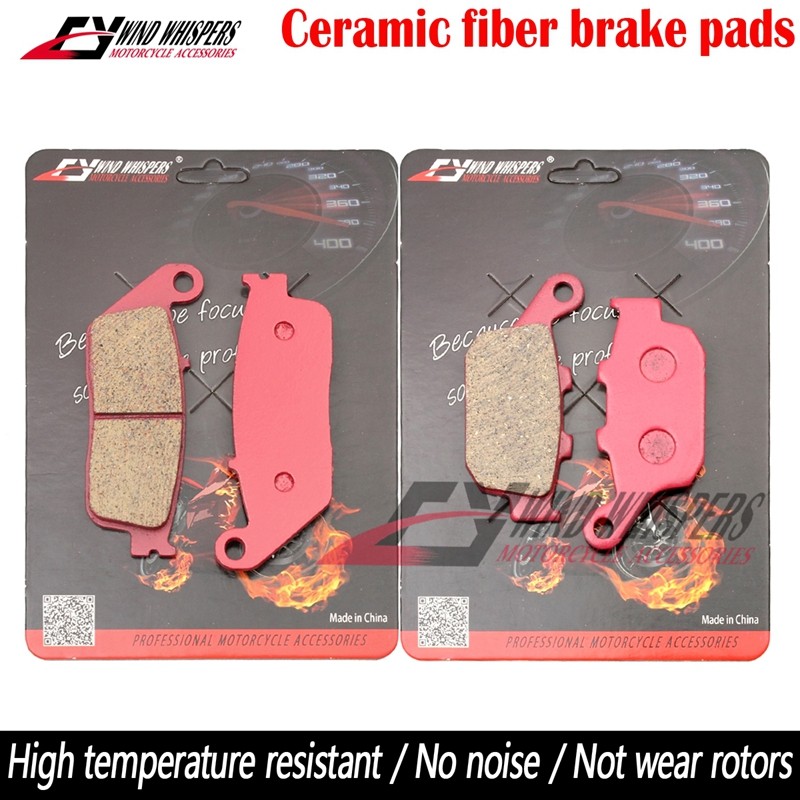 Gốm Trước Phía Sau Má Phanh Cho Xe Honda CBR 300 R NC750S NC 750 S DCT 2014-2018 NC 750 X NC750X 201