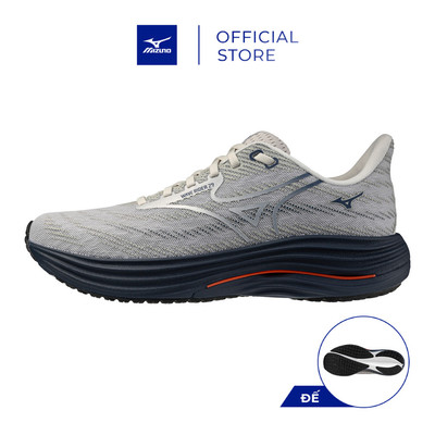Giày Chạy Bộ UNISEX WAVE RIDER 29 - Trắng Xanh - J1GC250581