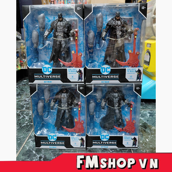 (New) Mô Hình Nhân Vật Mcfarlane Batman Death Metal