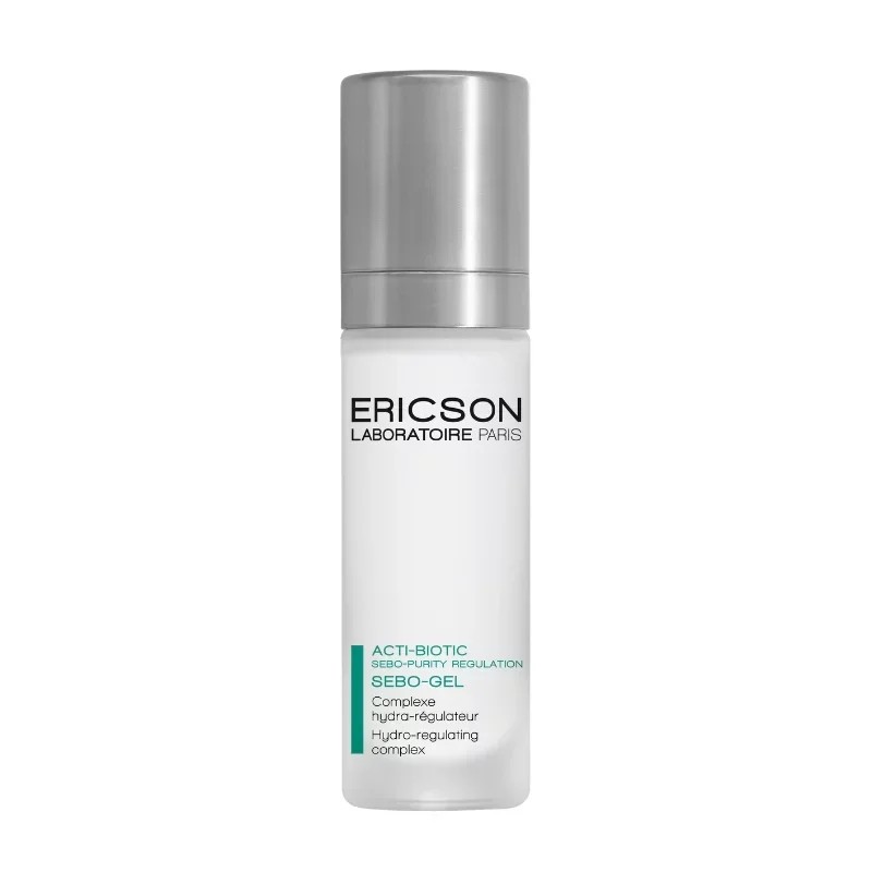 Gel giảm mụn điều tiết bã nhờn Ericson ACTI-BIOTIC. SEBO-GEL. Corrective gel 30ml