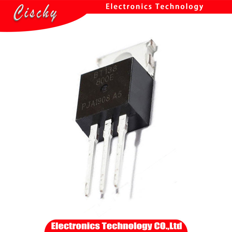 10 chiếc BT138 800E BT138 BT138 800 800V 12A Triacs RAIL TRIAC ĐẾN 220