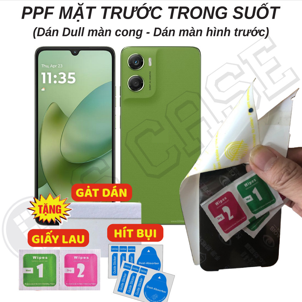 Dán PPF Full Màn Trong Suốt Cho Motoro G06 Power G06