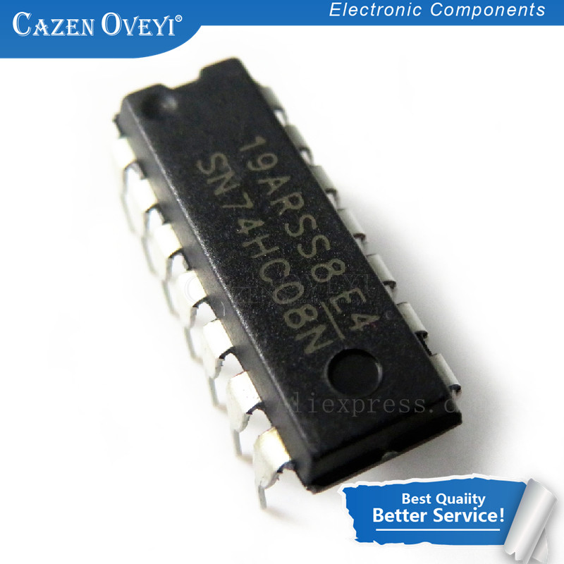 10 Cái / lốc SN74HC08N DIP14 SN74HC08 DIP 74HC08N 74HC08 DIP 14 Còn Hàng