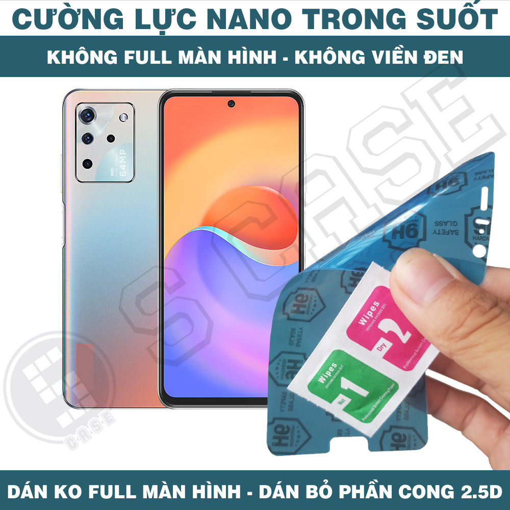 Cường Lực Nano Cho ZTE S30 Pro S30 SE S30 - Trong Suốt, Không Full Màn, Không Viền Đen