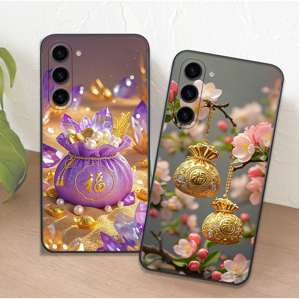 Ốp lưng Samsung S24 / S24 Plus / S24+ / S24 Ultra / S24 FE in hình túi thần tài may mắn V CASE