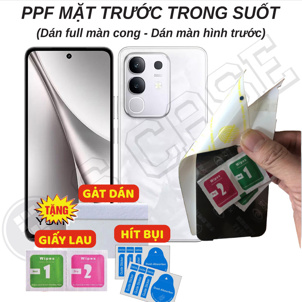 Dán PPF Full Màn Trong Suốt Cho Vivo Y31 Pro Y31